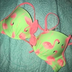 flamingo swimsuit top